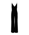 Raquel Diniz V-neck Jumpsuit With Spaghetti Straps In Black