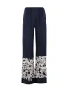 Raquel Diniz Sofia Wide-leg Trousers In Roses Blue