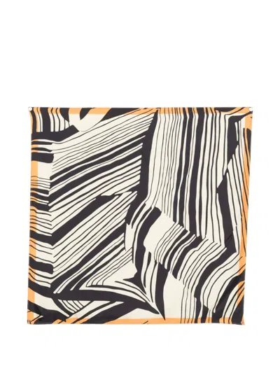 Raquel Diniz Patterned Scarf In Multi