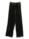Raquel Diniz Pleated Trousers In Black
