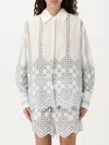 Raquel Diniz Sangallo Lace Shirt In Multicolor