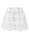 Raquel Diniz Sangallo Lace Shorts In Multicolor