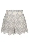 Raquel Diniz Sangallo Lace Shorts In Sangallo