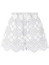 Raquel Diniz Sangallo Lace Shorts In Sangallo