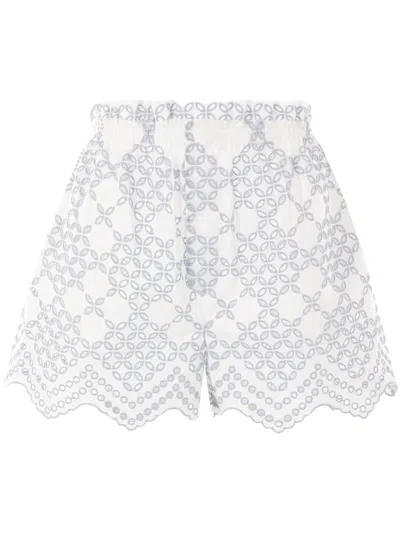 RAQUEL DINIZ RAQUEL DINIZ COTTON BLEND SHORTS