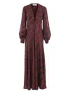 Raquel Diniz Valerie Long Dress In Brown