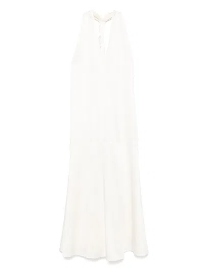 Raquel Diniz Sleeveless Maxi Dress In Neutrals