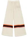 RAQUEL DINIZ RAQUEL DINIZ SOFIA PALAZZO PANTS IN IVORY LINEN