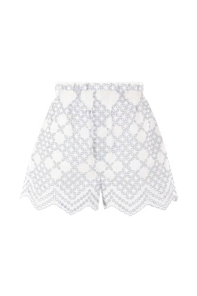 RAQUEL DINIZ RAQUEL DINIZ EMBROIDERED SHORTS