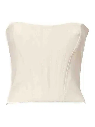Raquel Diniz Top - Blanco In White