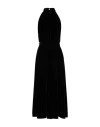 Raquel Diniz A-line Silk Maxi Dress In Black