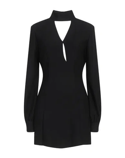 Raquel Diniz Woman Mini Dress Black Size 4 Polyester