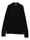 Raquel Diniz Xenia Mock-neck Sweater In Black