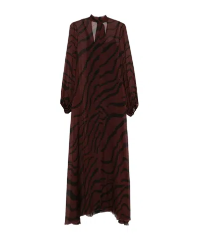 RAQUEL DINIZ ZEBRA-PRINT DRESS