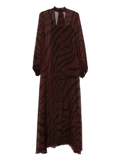 RAQUEL DINIZ ZEBRA PRINT DRESS