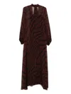 Raquel Diniz Stylish Kaftan Balloon Sleeves In Multi
