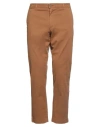 Rar Man Pants Camel Size 28 Cotton, Elastane In Beige