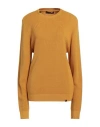 Rar Man Sweater Ocher Size L Acrylic In Yellow