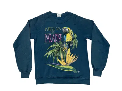 Pre-owned Rare 80's Bird Of Paradise Sweatshirt 50/50
