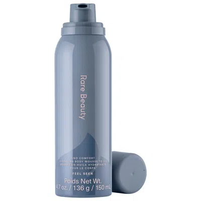 Rare Beauty By Selena Gomez Find Comfort: Feel Seen Hydrating Body Mousse To Oil 4.7 Oz/150 ml In Gray