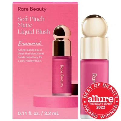 Rare Beauty By Selena Gomez Mini Soft Pinch Liquid Blush Enamored 0.11 Fl. Oz/3.2 ml