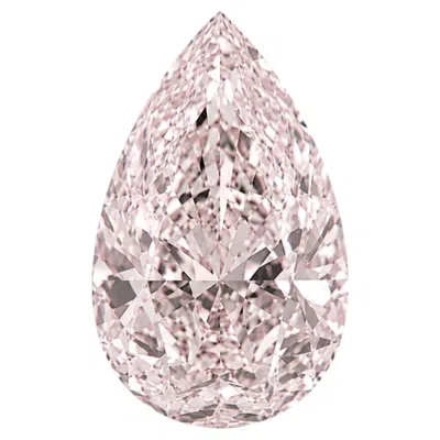 Pre-owned Rare Colors 1.50 Carat Fancy Light Brown-pink Pear Cut Diamond In Multi