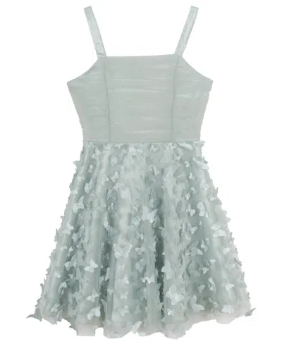 Rare Editions Kids' Big Girls 3d Butterfly Party Dress