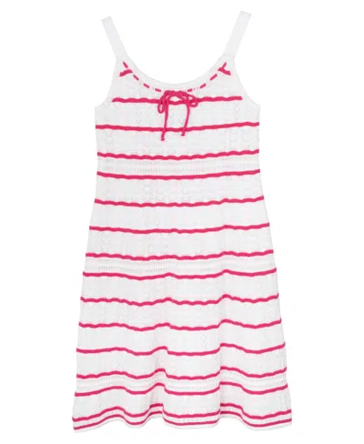 Rare Editions Kids' Big Girls Bodycon Crochet Dress