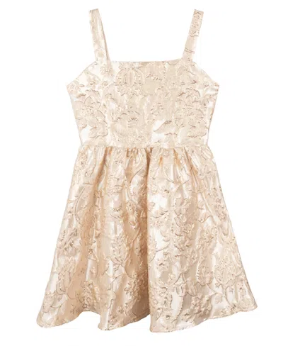 Rare Editions Kids' Big Girls Brocade Party Dress