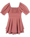 Rare Editions Big Girls Textured Clip Dot Romper In Pink