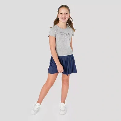 Rare Editions Big Kid Girls 2-pc. Skort Set In Blue