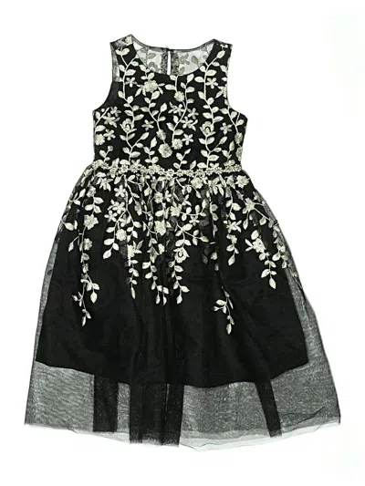 Pre-owned Rare Editions Kids' Dress In Black
