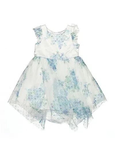 Pre-owned Rare Editions Kids' Dress In Blue