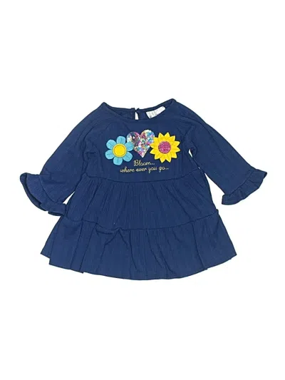 Pre-owned Rare Editions Kids' Dress In Blue