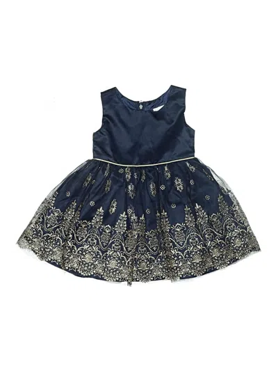 Pre-owned Rare Editions Kids' Dress In Blue