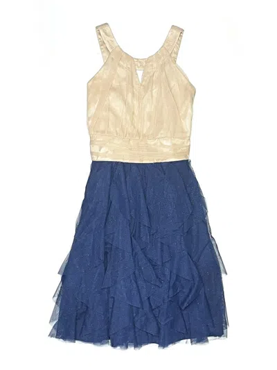 Pre-owned Rare Editions Kids' Dress In Blue