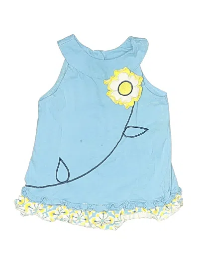 Pre-owned Rare Editions Kids' Dress In Blue