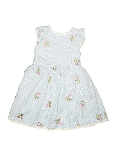 Pre-owned Rare Editions Kids' Dress In Blue