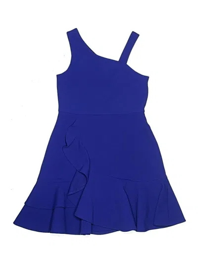 Pre-owned Rare Editions Kids' Dress In Blue