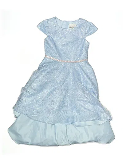 Pre-owned Rare Editions Kids' Dress In Blue