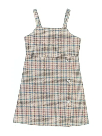 Pre-owned Rare Editions Kids' Dress In Brown