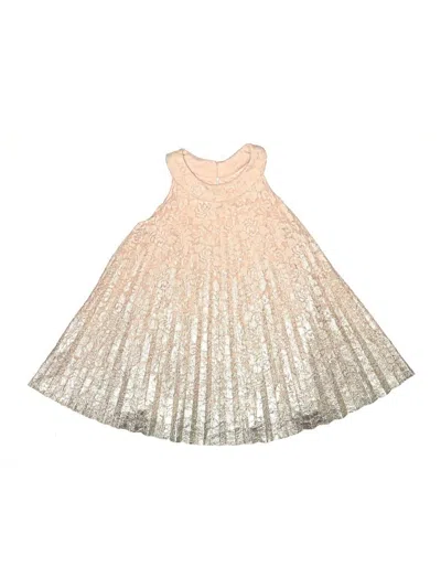 Pre-owned Rare Editions Kids' Dress In Gold