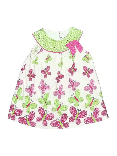 Pre-owned Rare Editions Babies' Dress In Green