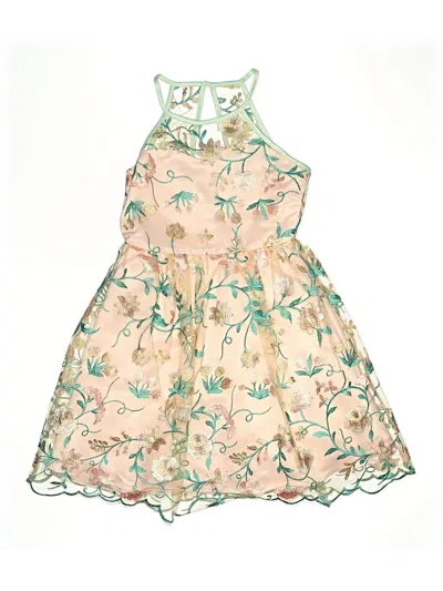 Pre-owned Rare Editions Kids' Dress In Green