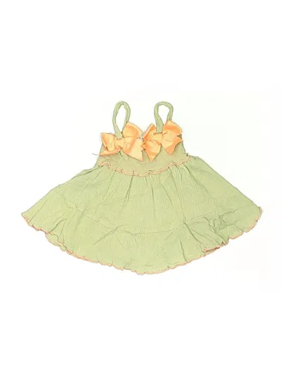 Pre-owned Rare Editions Kids' Dress In Green