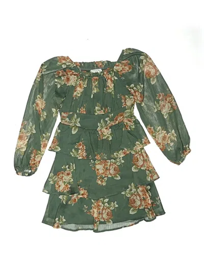 Pre-owned Rare Editions Kids' Dress In Green