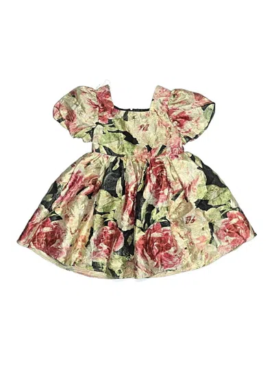 Pre-owned Rare Editions Kids' Dress In Green