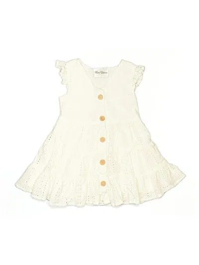 Pre-owned Rare Editions Kids' Dress In Ivory