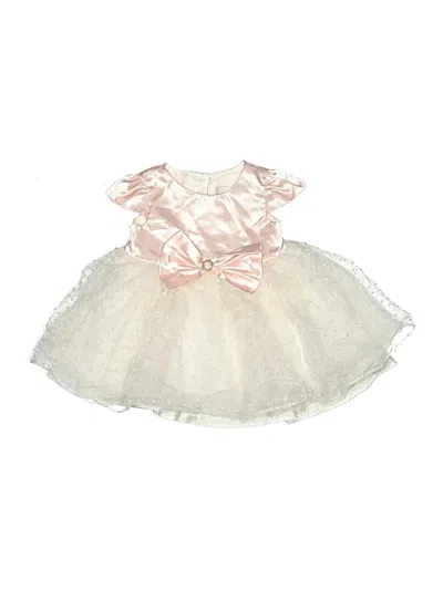 Pre-owned Rare Editions Babies' Dress In Ivory
