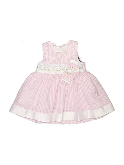 Pre-owned Rare Editions Babies' Dress In Pink